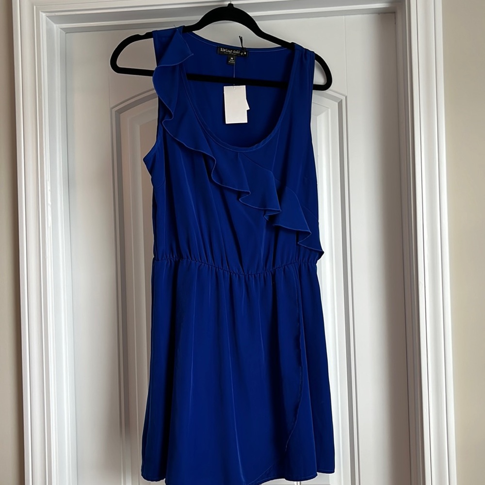 Blue dress